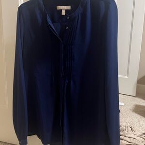 Banana Republic Deep Blue Dress Shirt